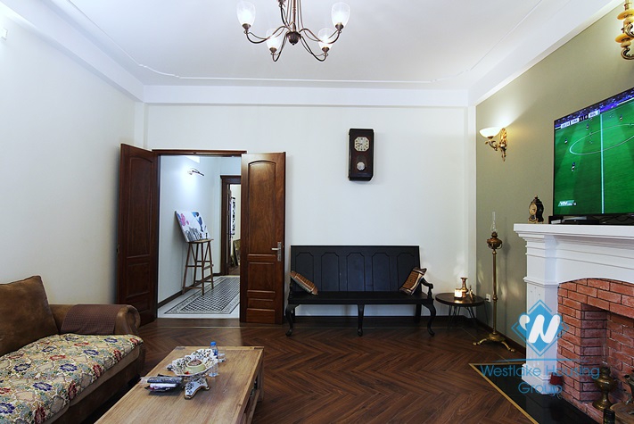 Brand-new 4 bedrooms house for rent in Au Co st, Tay Ho district.